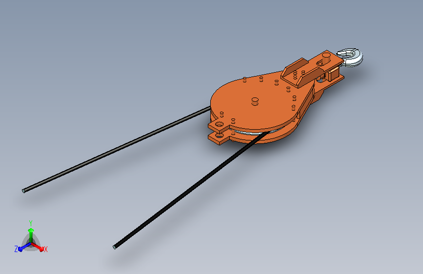 滑轮、吊钩、脱钩