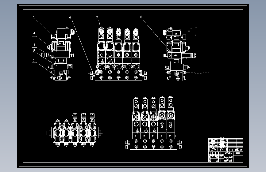 液压金属打包机设计含CAD图纸及说明机械图纸素材