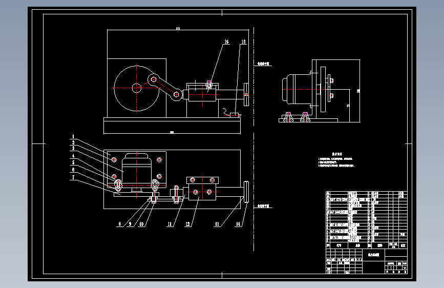 发动机配件生产线自动上料系统设计含11张CAD图+说明书