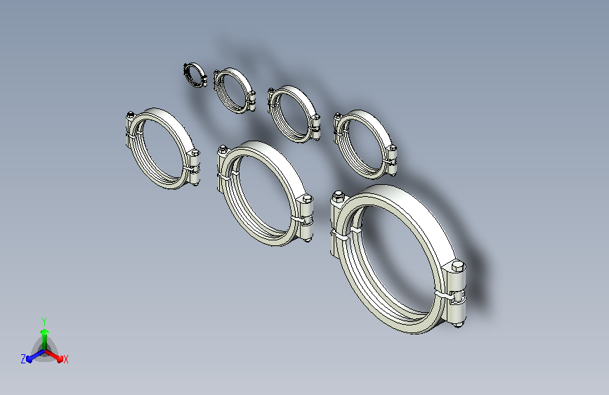 13MHP高压卡箍 共7种规格