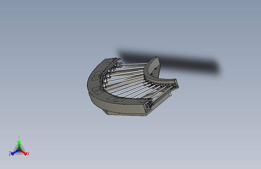 90度转弯线3D模型