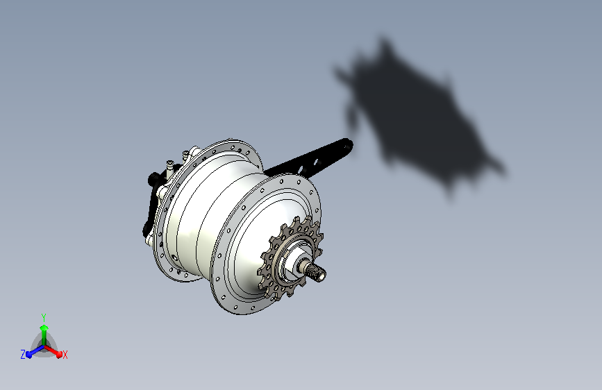Rohloff自行车周转内轮毂齿轮器