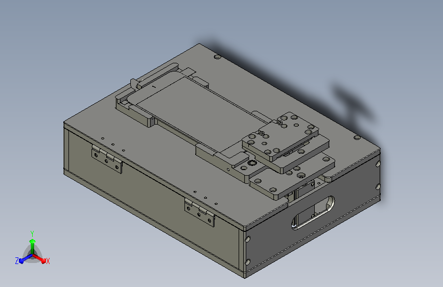TP 模组 手机屏幕点亮 治具3D模型