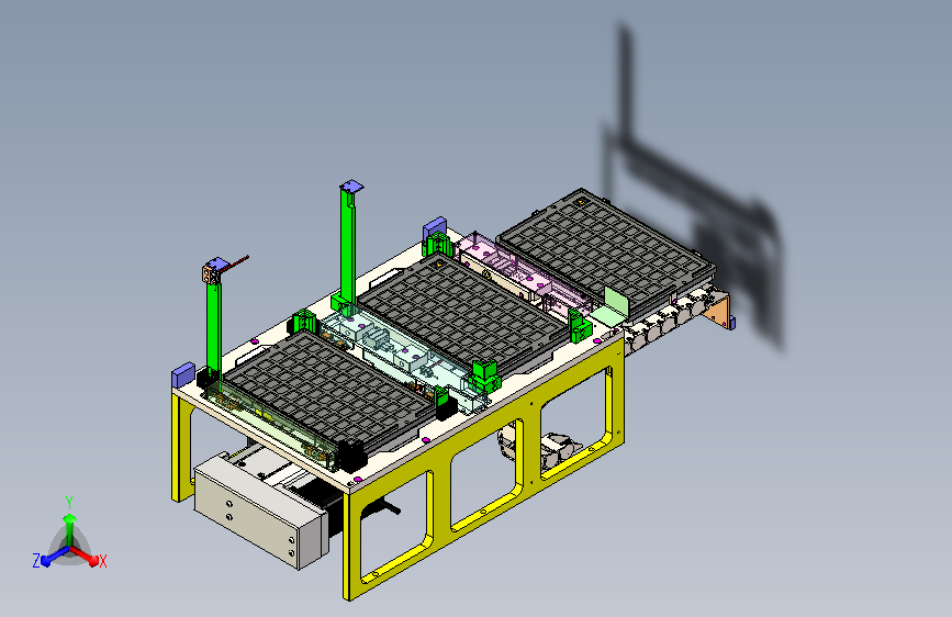 TRAY自动上料机构