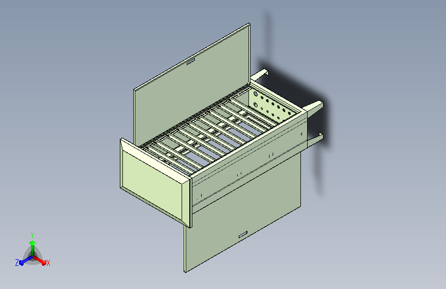 钣金柜 7、8路配电柜