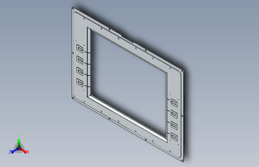 钣金柜 ATM机模型