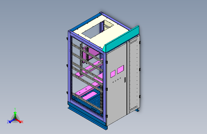 钣金柜 新型森蔚机柜