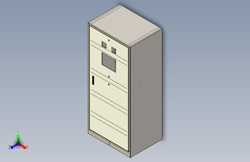 钣金柜1800控制柜