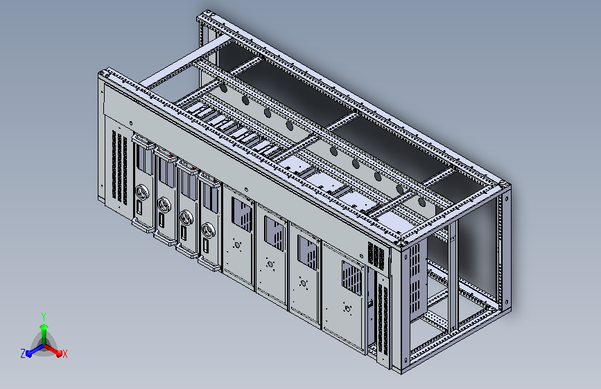 钣金柜GCS抽屉柜