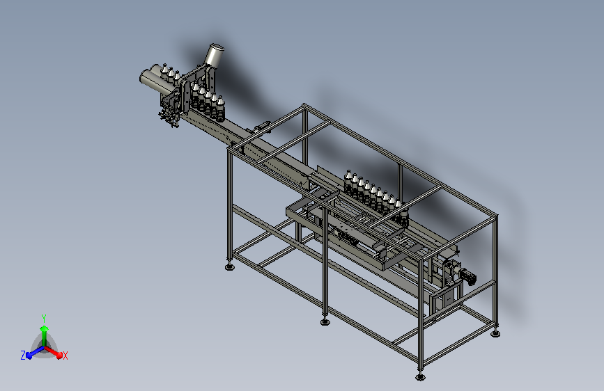 包装输送机模型3D模型