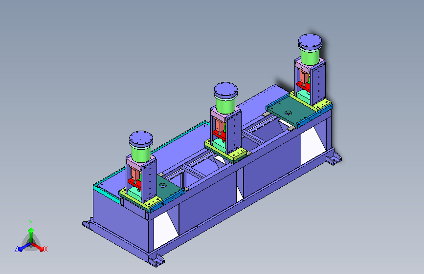 大型方管冲孔机