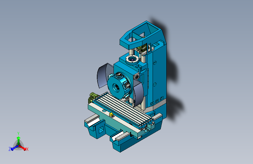 德国铣床3D模型