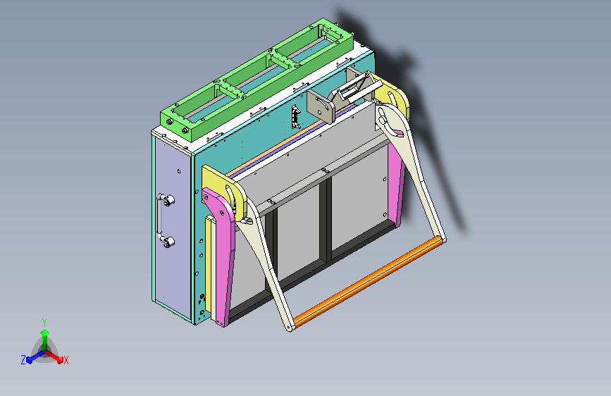 电路板测试箱3D模型