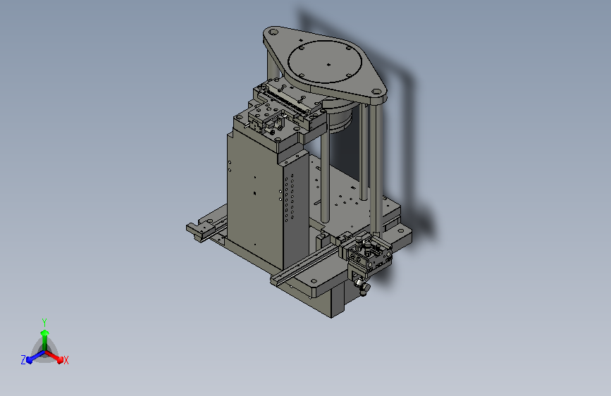 对称小产品上料机构3D模型