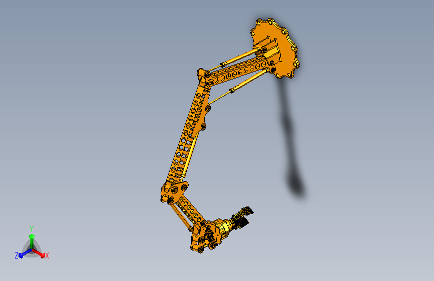 分拣机械手3D模型