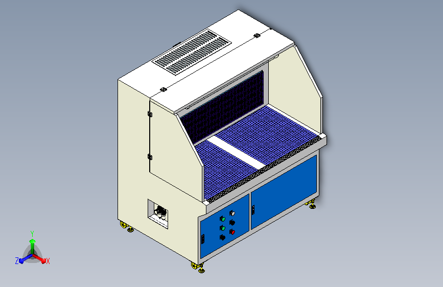 环保吸尘打磨台