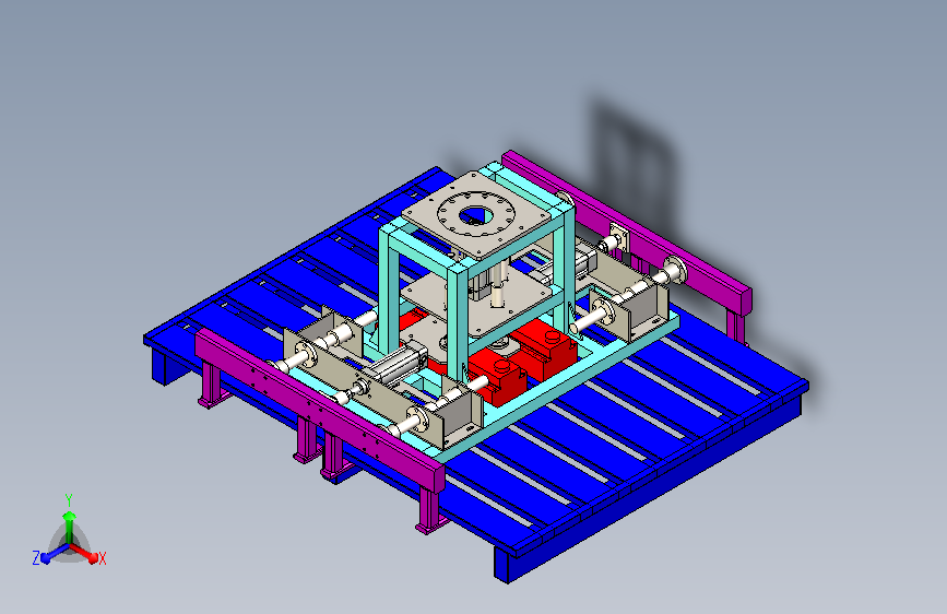 机器人码垛夹具