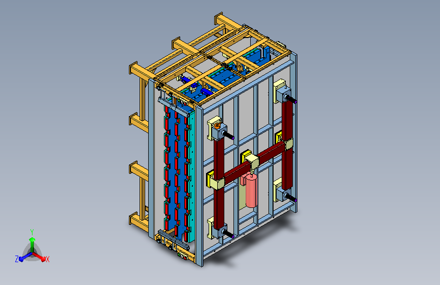 加热炉设备3D模型