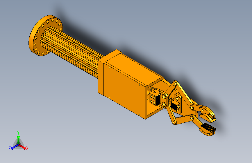 夹取机械手模型3D模型