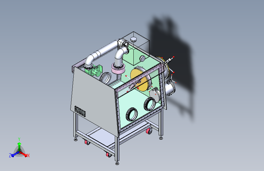 开发用小手套箱