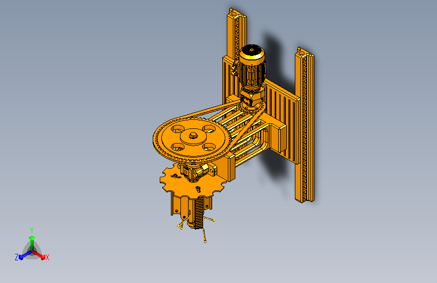 开卷机（三维模型）3D模型