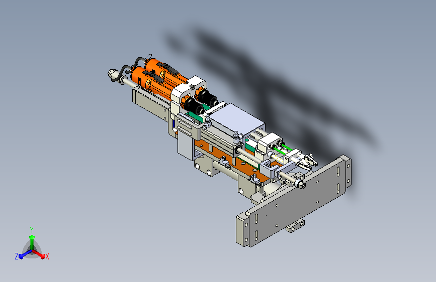 螺丝锁附机构3D模型