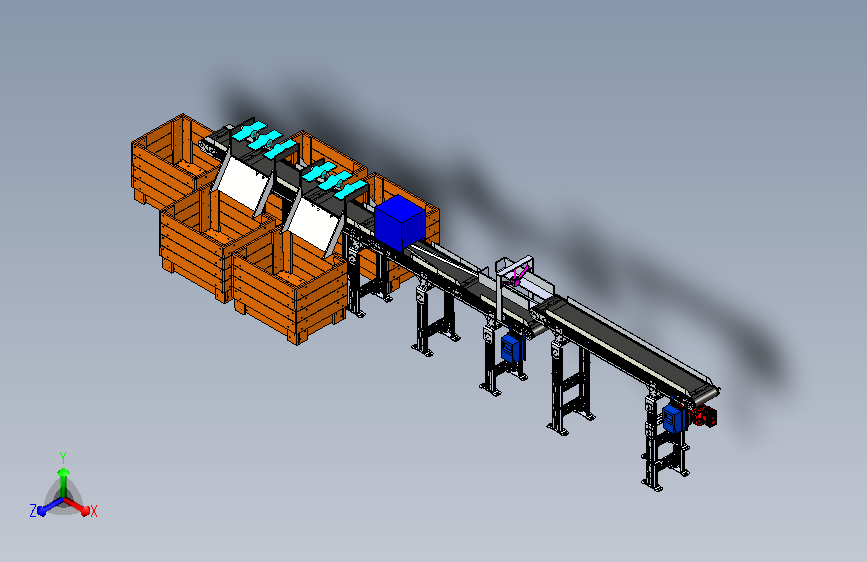 木材分离输送机
