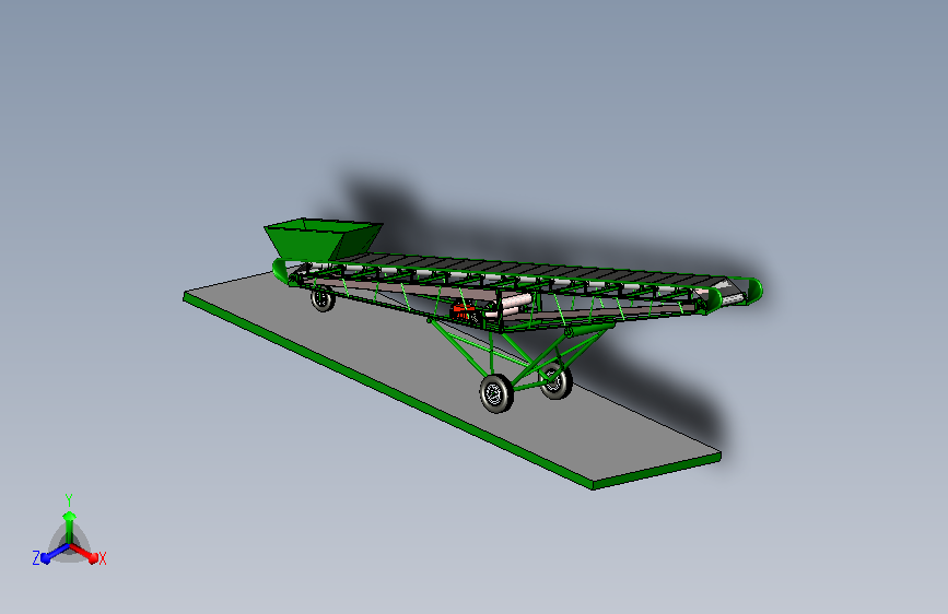 皮带运输机仿真