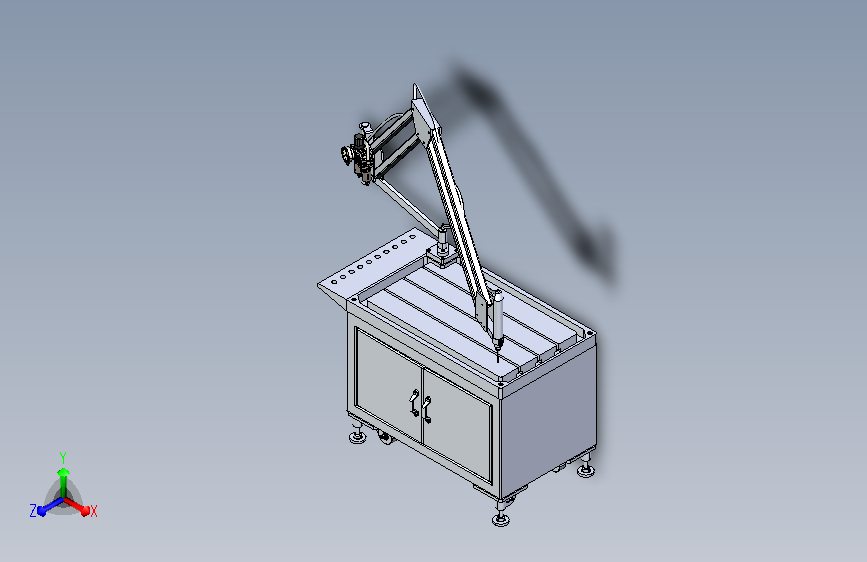 气动攻丝机3D模型