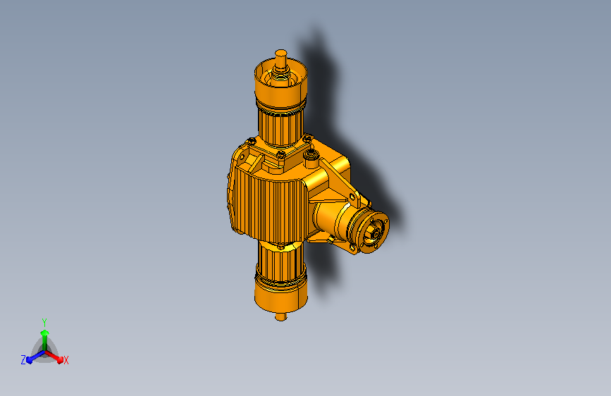 汽车差速器3D模型