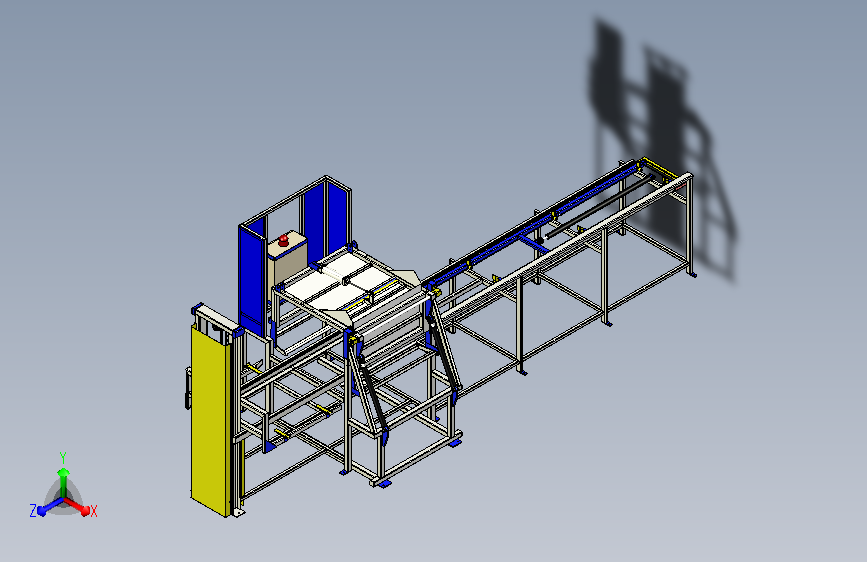 全自动烫金机设备3D模型