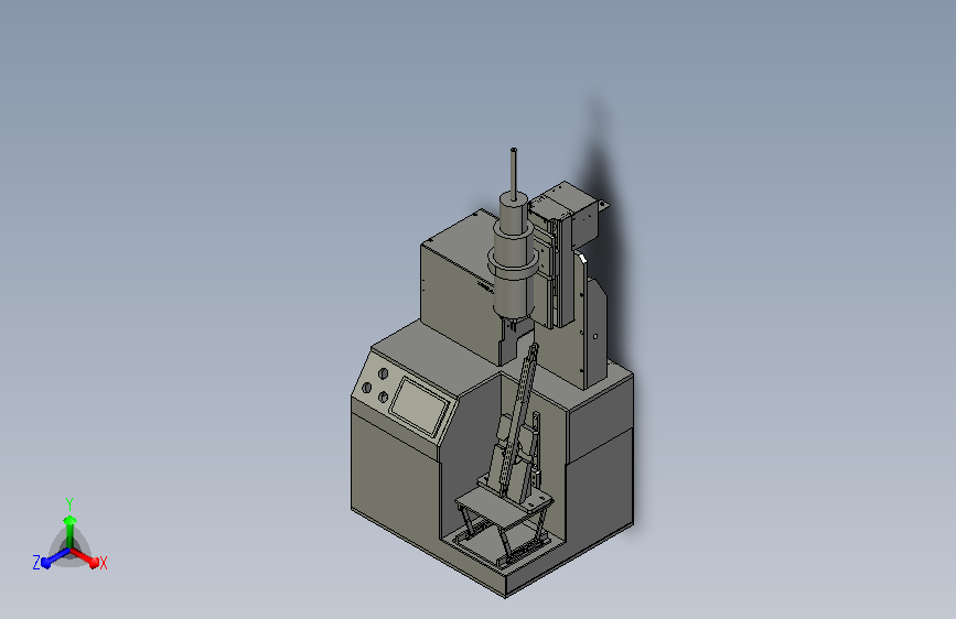 热胶棒点胶机3D模型
