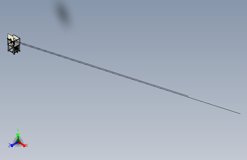 热熔胶打胶分配站三维模型