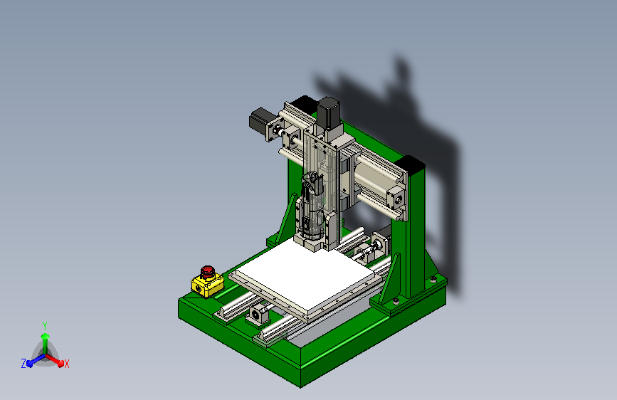 三轴桌面型数控雕刻机