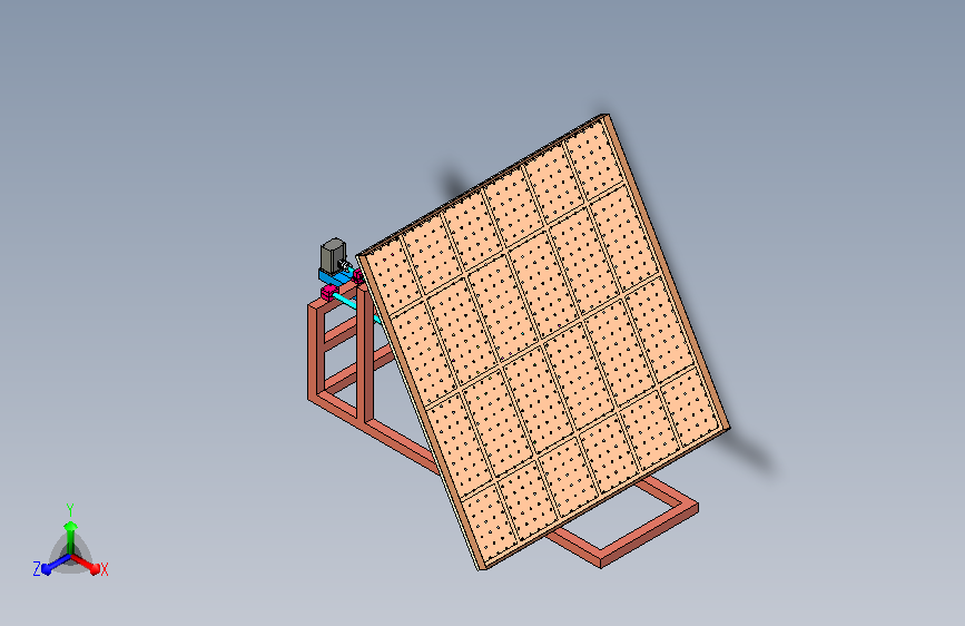 实验平台3D模型