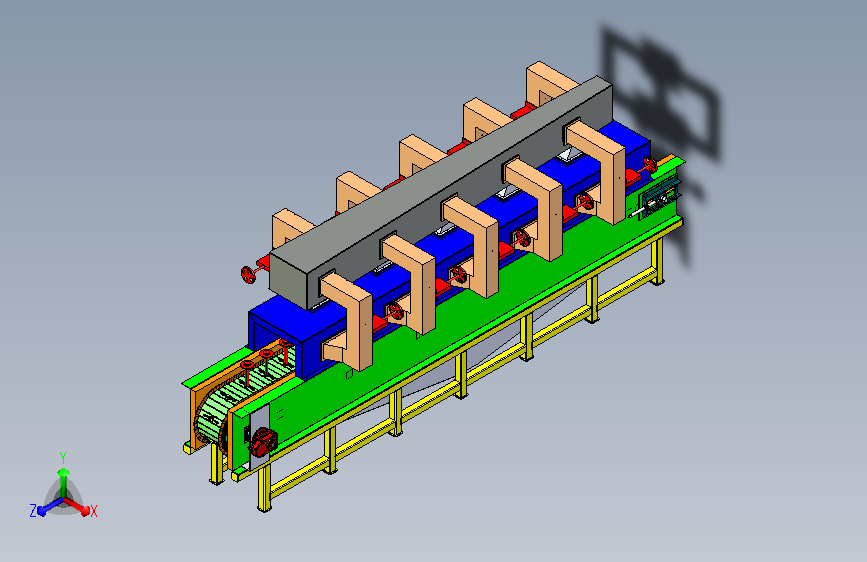 退火输送机3D模型