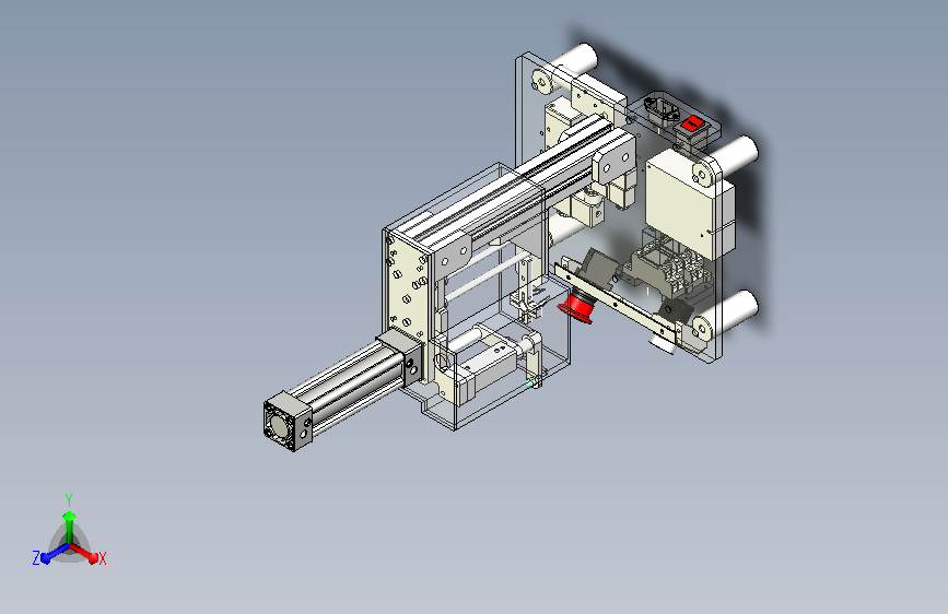 玩具半自动打眼机