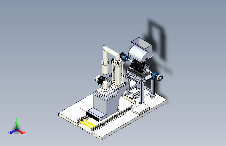 小锤式粉碎机（木料回收再利用设备）