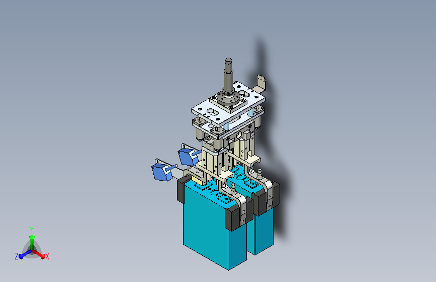 新能源锂电池机器人夹爪