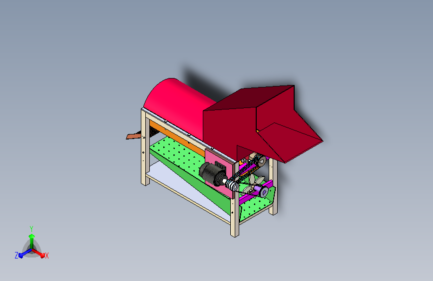 新型玉米脱粒机的设计