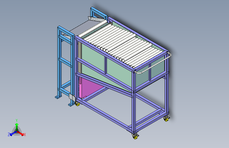 烟管送了分料机构