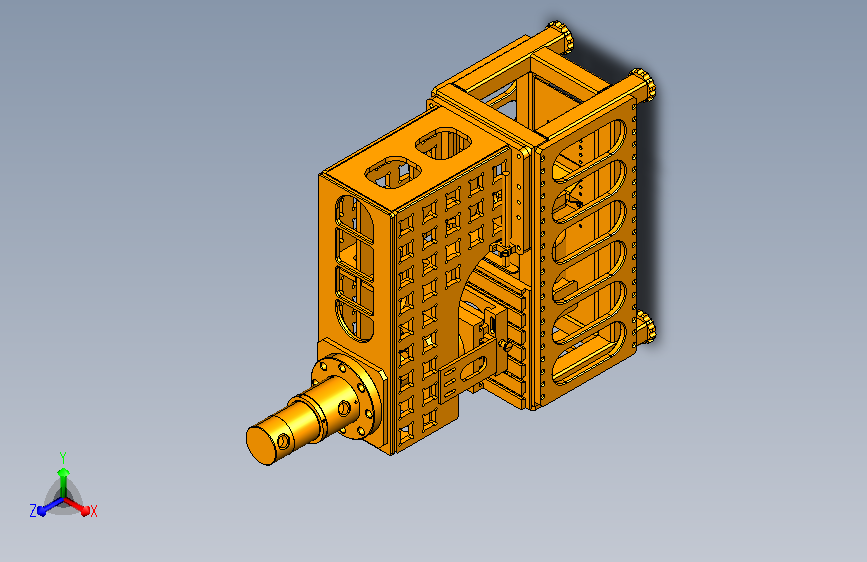 液压冲床三维模型3D模型