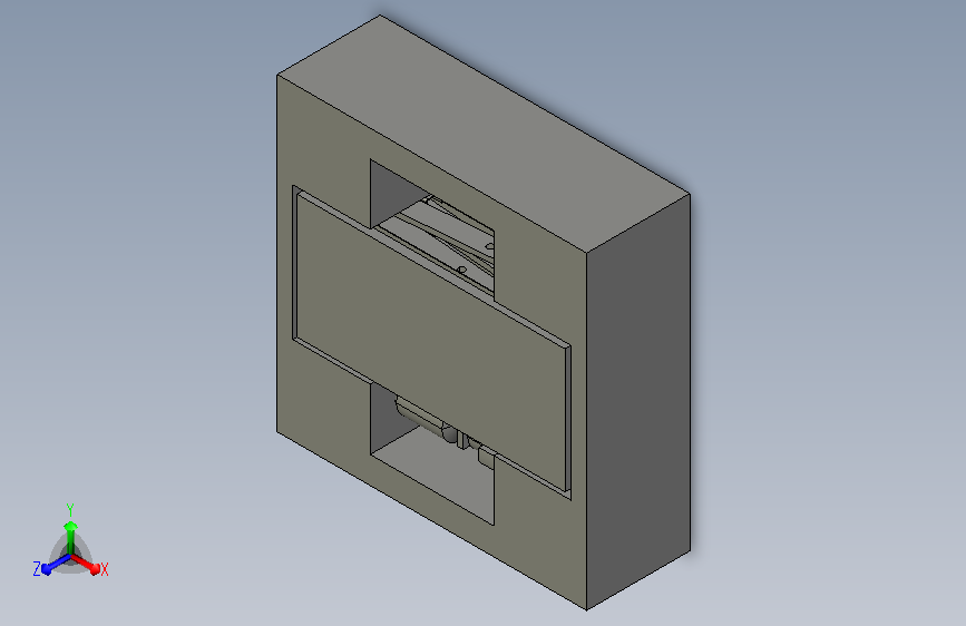 液压升降平台3D模型