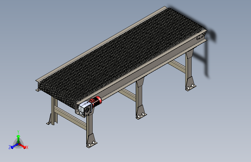 一款传送机模型3D模型