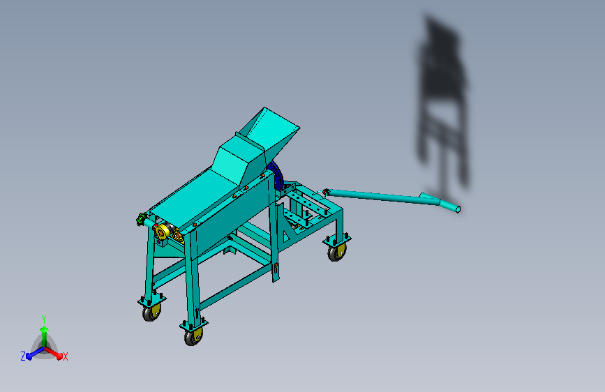 玉米粒分离器机