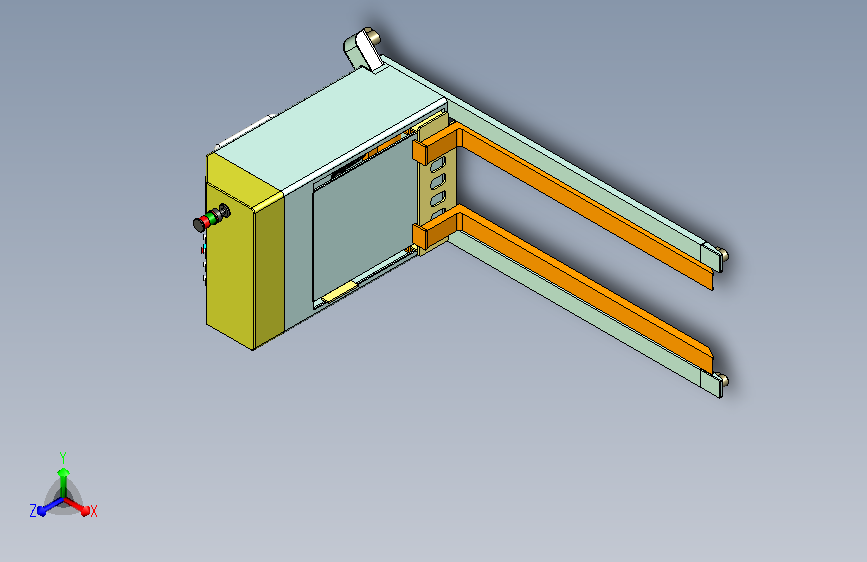 智能升降机3D模型