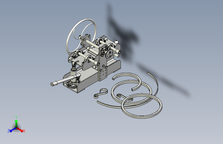 装订机三维模型
