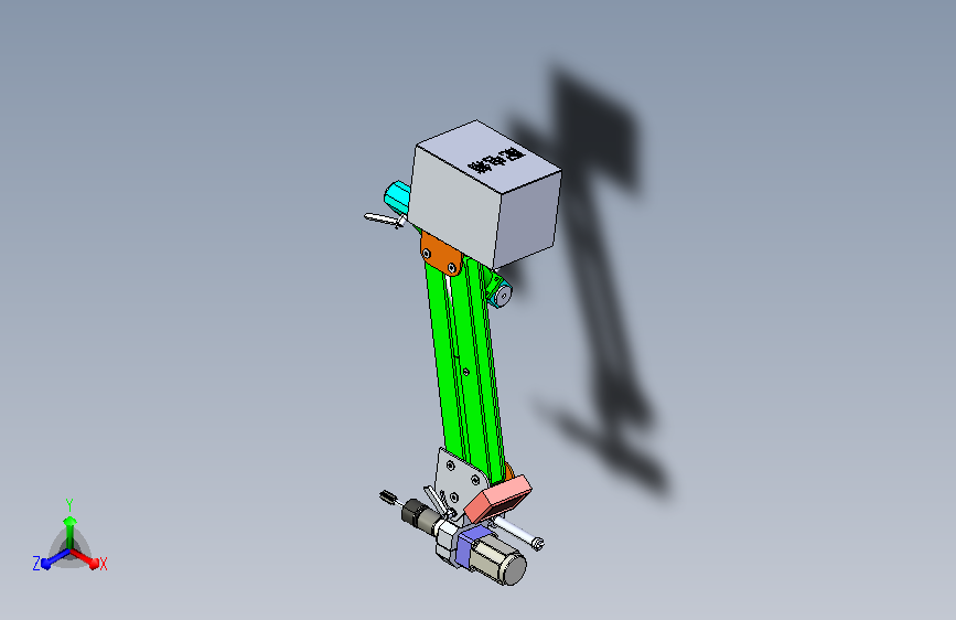 自动攻丝机3D模型