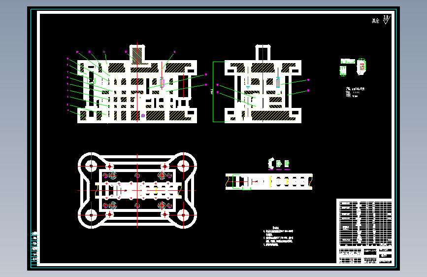 USB接口级进模冲压模具设计