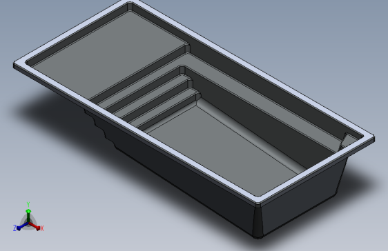 3D打印玻璃纤维泳池